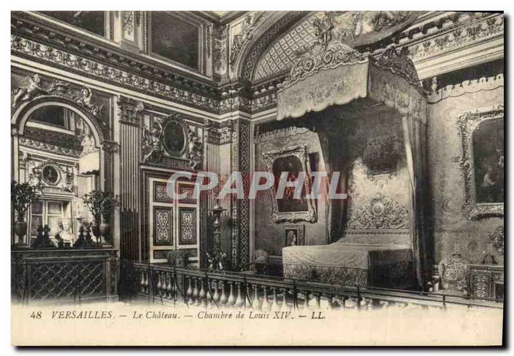 Versailles — Das Schloss — Zimmer von Ludwig XIV — LL - Vorderseite