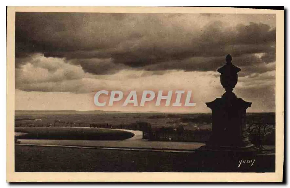 La Terrazza di Saint-Germain — dettaglio — Edizione d'Arte YVON, Parigi - Recto