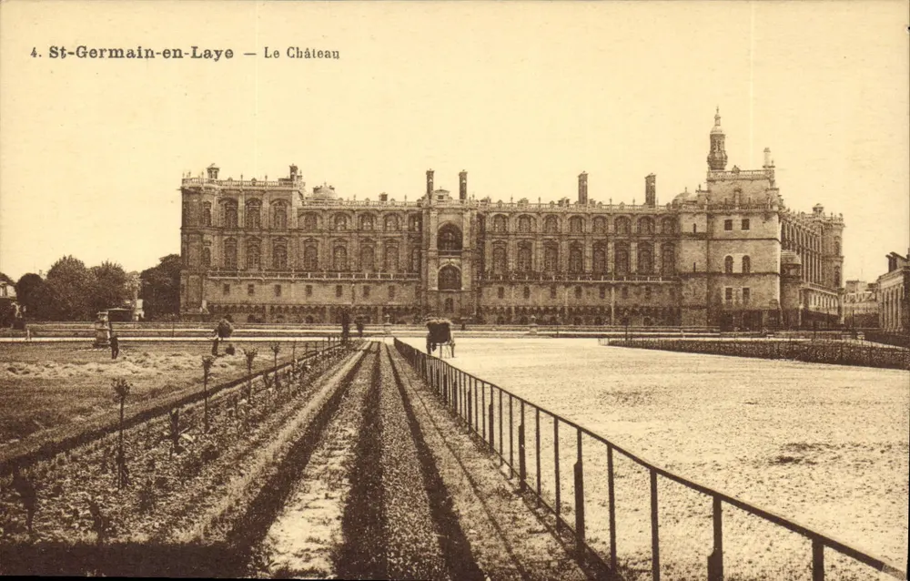 St-Germain-en-Laye — O Castelo — Ed. R. Lévèque St-Germain - Frente