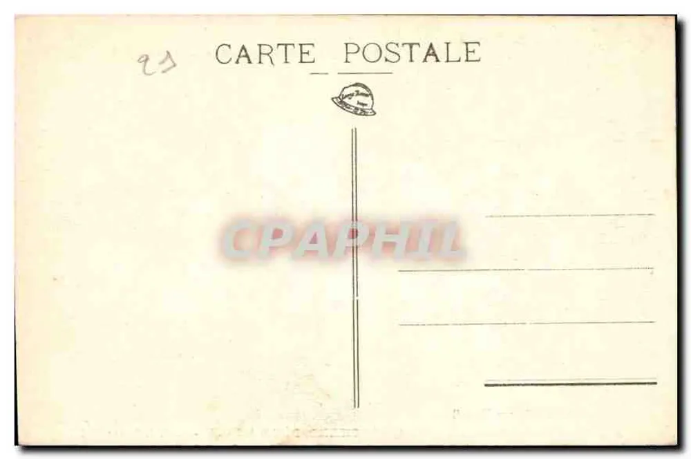 Cerco e Bastião do Castelo de Beaune — Residência e Estabelecimento dos Senhores Bouchard, Pai & Filho — I. R. C. Beaune N° 251 - Verso