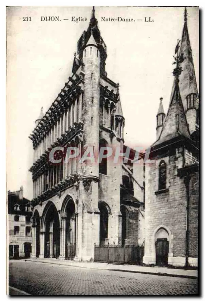 Dijon — Igreja de Nossa Senhora — LL. — N° 211 - Frente