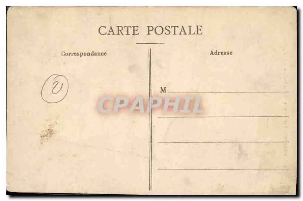 Dijon - Ansicht vom St-Jean-Dom — L. V., Verlagsnummer 606 - Rückseite