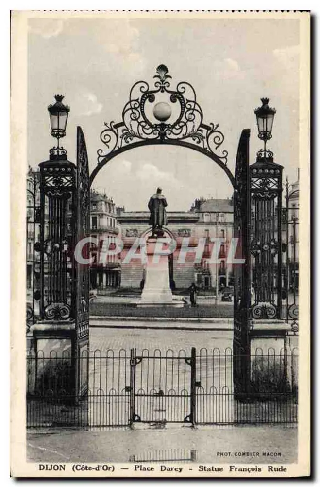 Dijon (Côte-d'Or) — Place Darcy — Statue von François Rude - Vorderseite