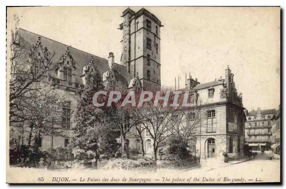Dijon — O Palácio dos Duques da Borgonha — L.L. - Frente