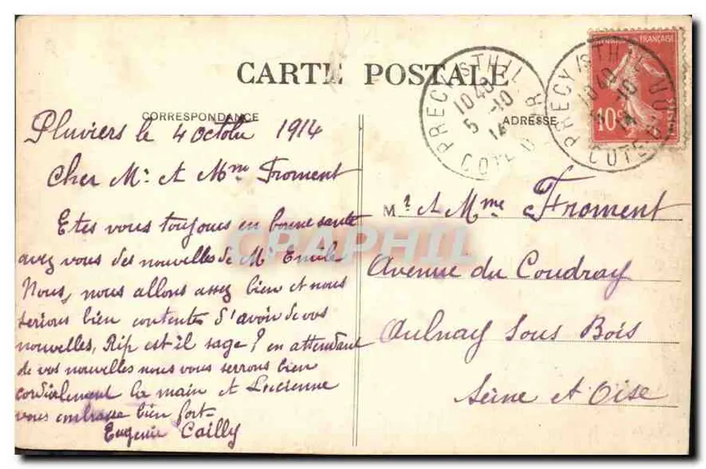 Précy-sous-Thil - O Serein — editor Itatyang, n°6 - Verso