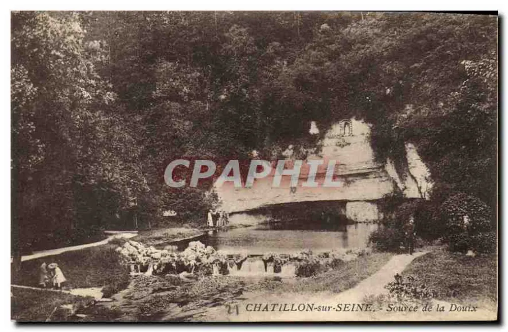 Chatillon-sur-Seine — Fonte da Douix — Fototipo Daniel Mirecourt n°21 - Frente