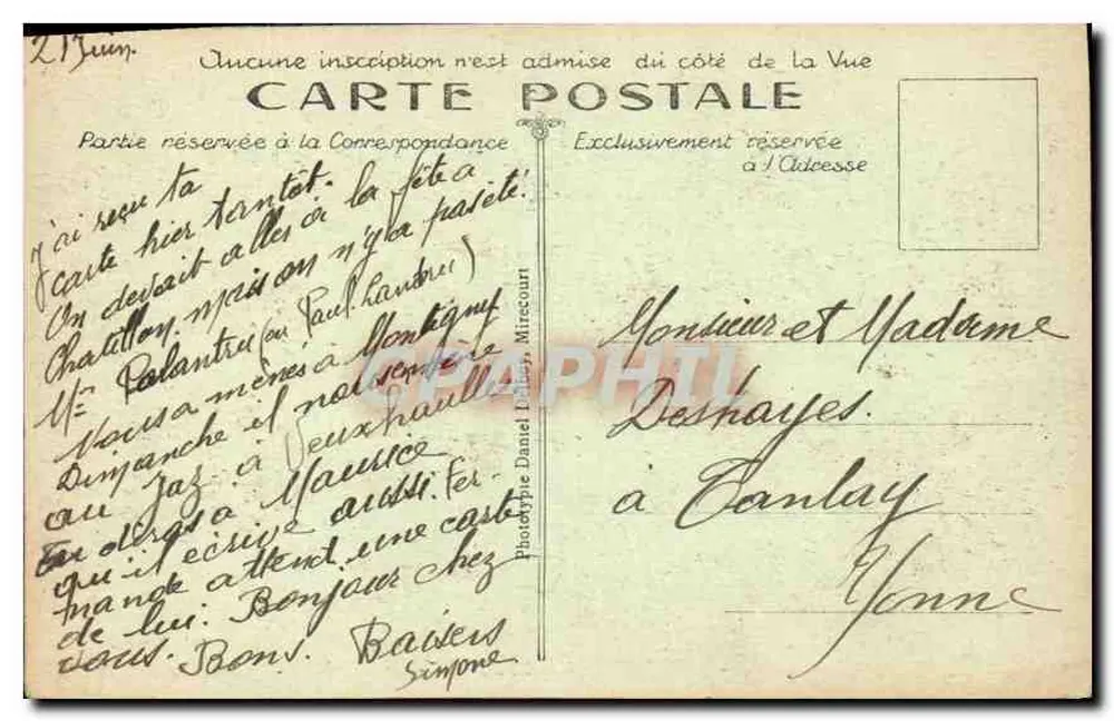 Chatillon-sur-Seine — Fonte da Douix — Fototipo Daniel Mirecourt n°21 - Verso