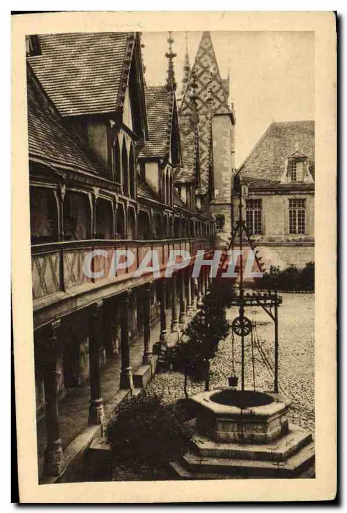 Hospice de Beaune — Die Religiosen Frankreichs — Héliogravure Imprimerie République de Nancy - Vorderseite