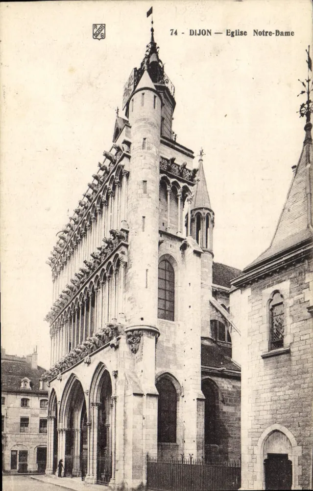 Dijon — Igreja de Nossa Senhora — R. RACOSS - Frente