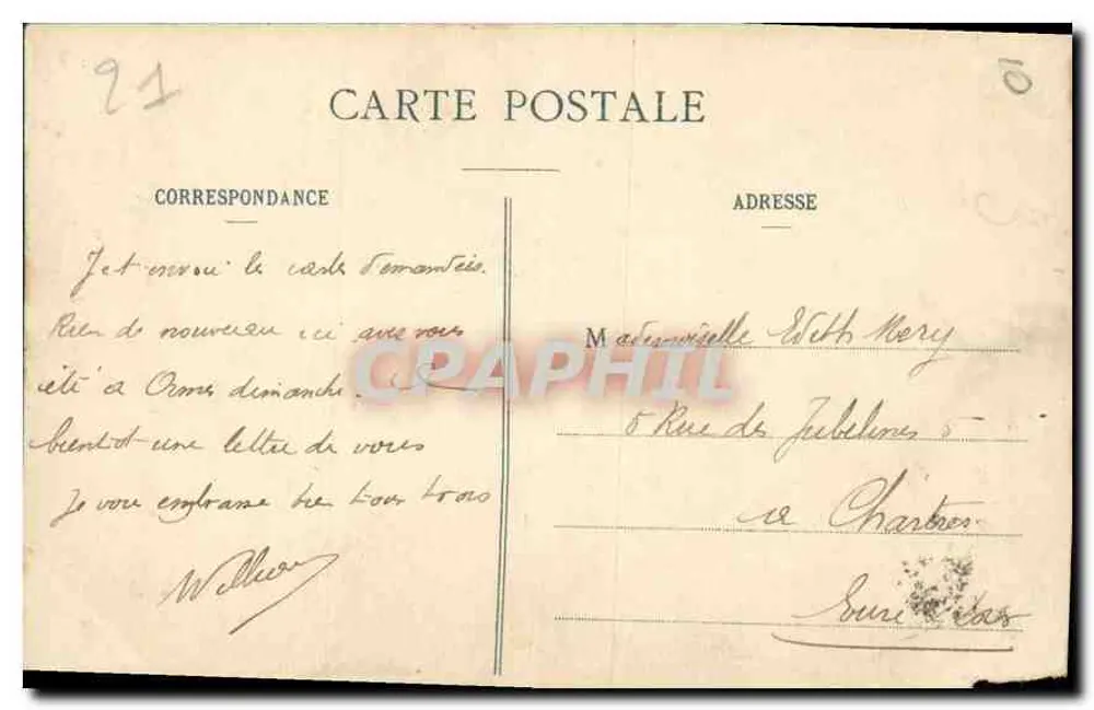 Dijon - Pontos de Moisés e Davi — L. V., edit. - Verso