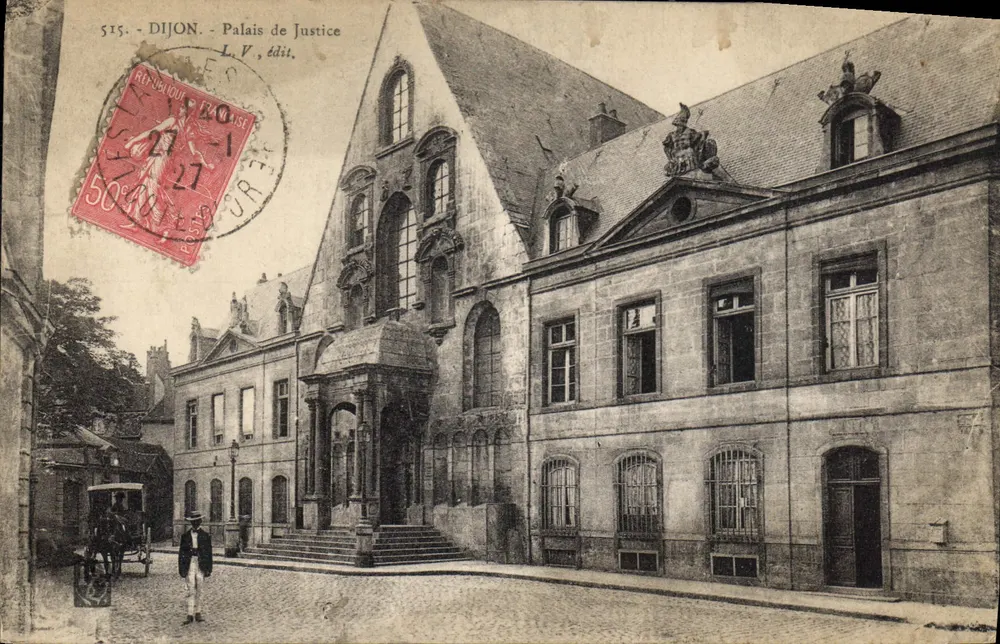 Dijon - Palácio de Justiça — L.V., editora — n° 515 - Frente