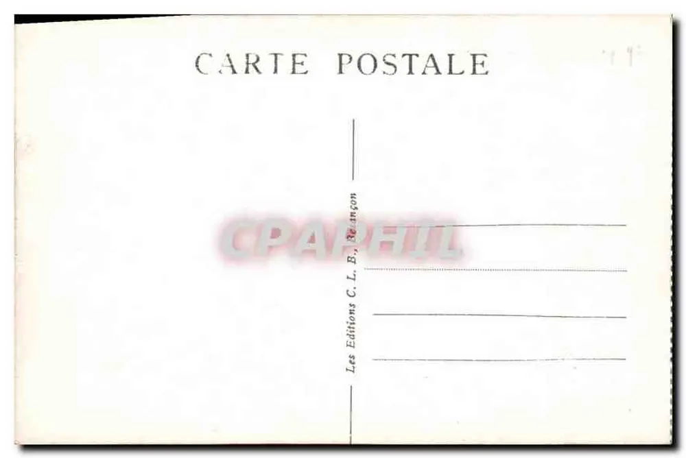 Dijon — Praça Darcy — Les Éditions C. L. B. Reançon - Verso
