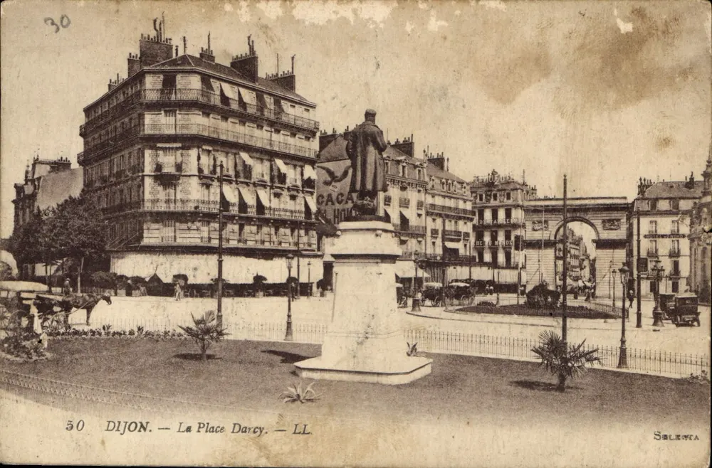 Dijon — A Praça Darcy — Sélecta - Frente