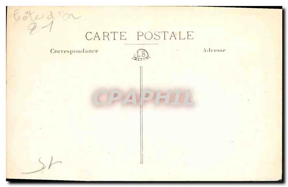 Dijon — Jardim da Arquebuse — O Bétula Negro - Verso