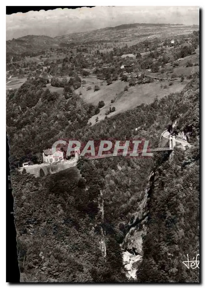 Le Pont de l'Abîme — sur le Chéran (haut. 95 m.) — Éditions TÉLÉ, Aix-les-Bains, n° 182 - Frente