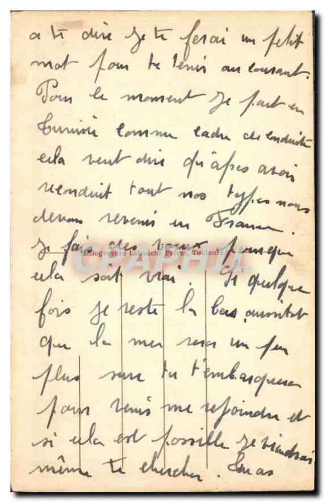 Lourdes - Der Bergfried und das Tal von Argelès — Verlag LF, Nr. 884 - Rückseite