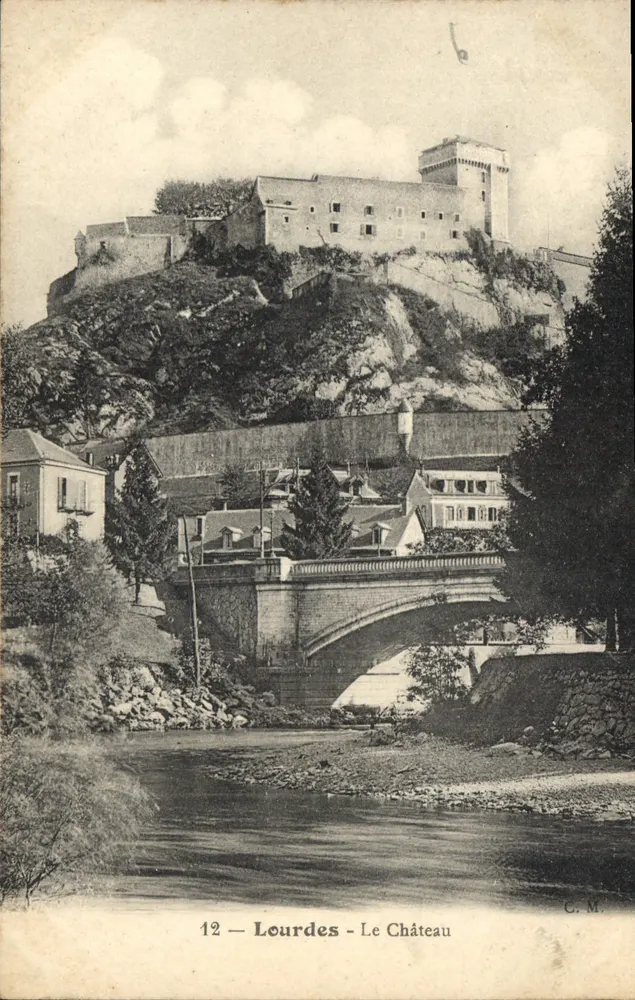 Lourdes — O Castelo — C.M. n°12 - Frente