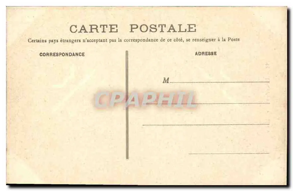 Lourdes — O Castelo — C.M. n°12 - Verso