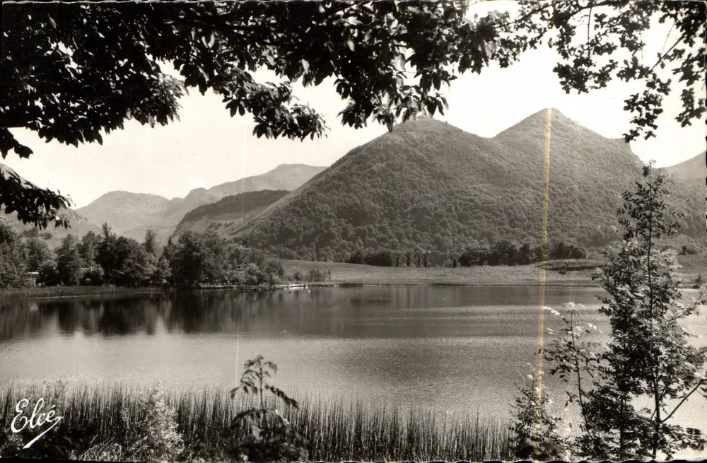 Lac de Lourdes — Panoramablick — L. Chatagneau, 1901 - Vorderseite