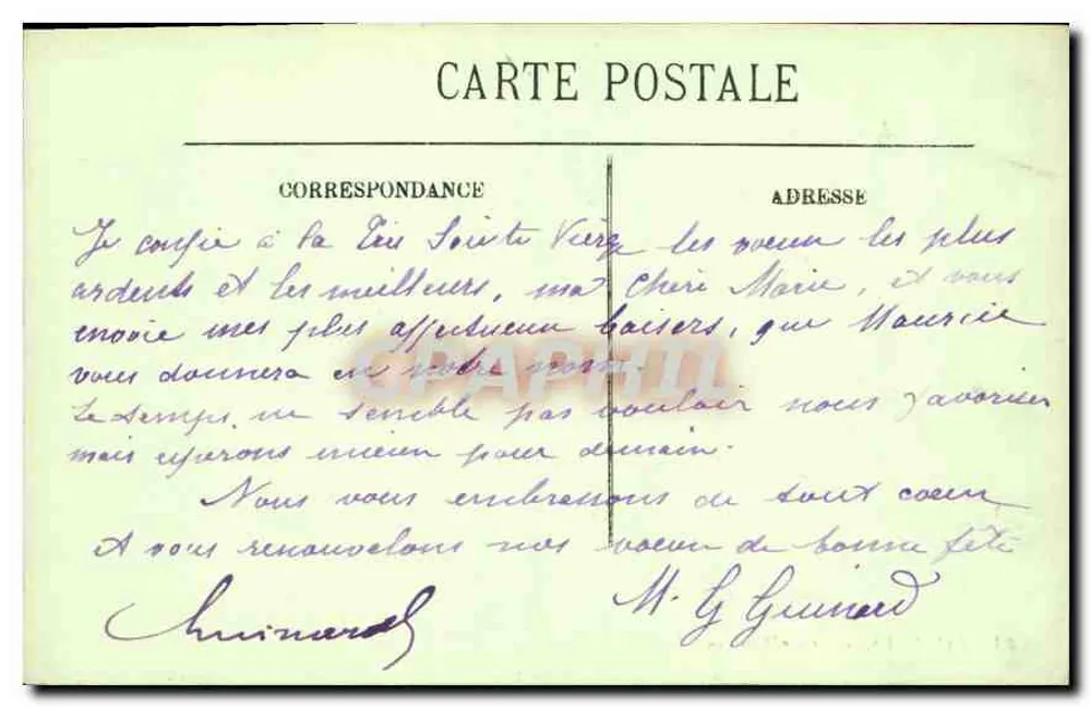 Lourdes — O Castelo — LL. - Verso