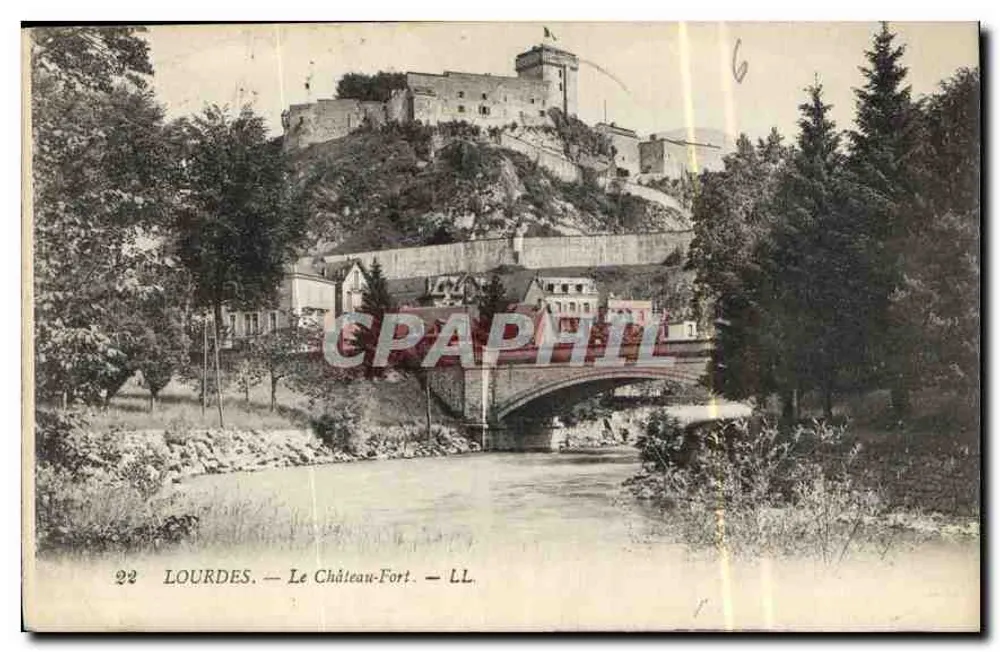 Lourdes — O Castelo-Forte — LL - Frente