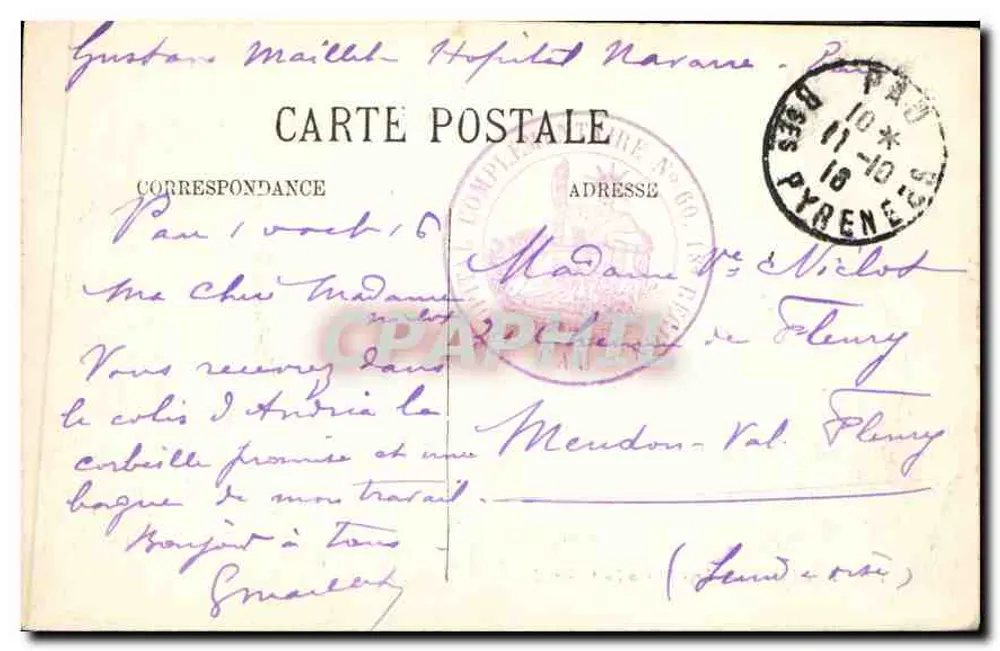 Lourdes — O Castelo-Forte — LL - Verso