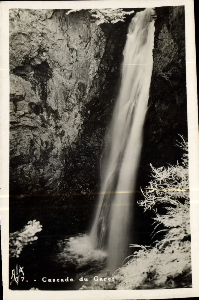 Wasserfall du Garet — Bagnères-de-Bigorre — Editions 'Alix' - Vorderseite