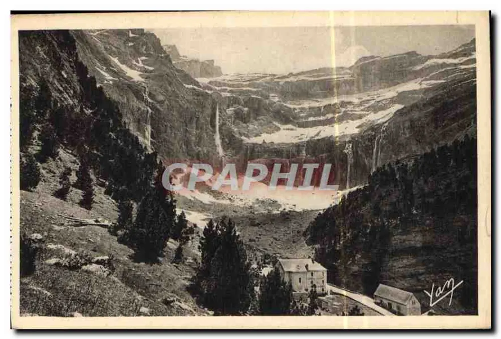 Gavarnie — O Cirque e o Hotel — Edição Foto Queruit, Lourdes - Frente