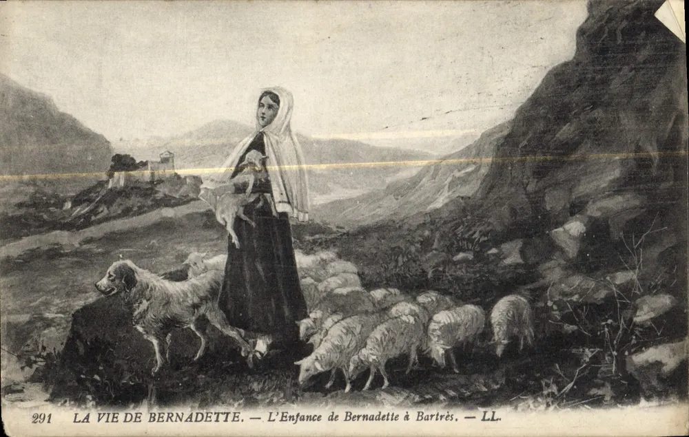 Die Kindheit von Bernadette in Bartrès — LL. — N° 291 - Vorderseite