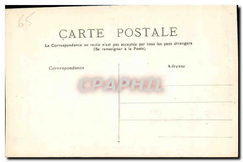 Lourdes — Die gekrönte Jungfrau und die Basilika — Verlag Les Pyrénées, Nr. 627 - Rückseite