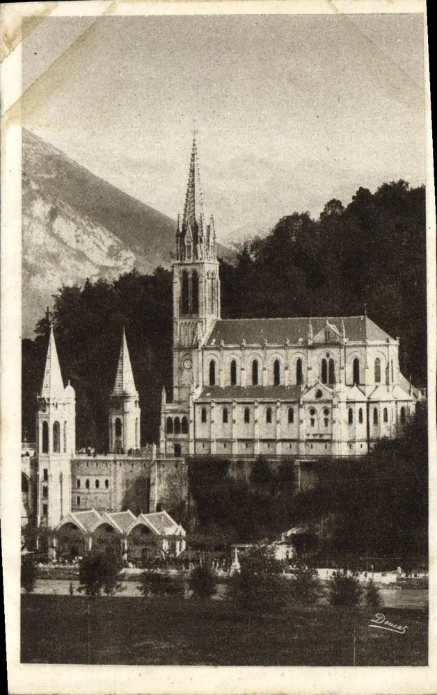 Lourdes — A Basílica — Edição Paldy de Lourdes, n°59 - Frente