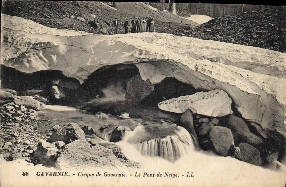 Gavarnie - Cirque de Gavarnie - Le Pont de Neige - LL - Vorderseite