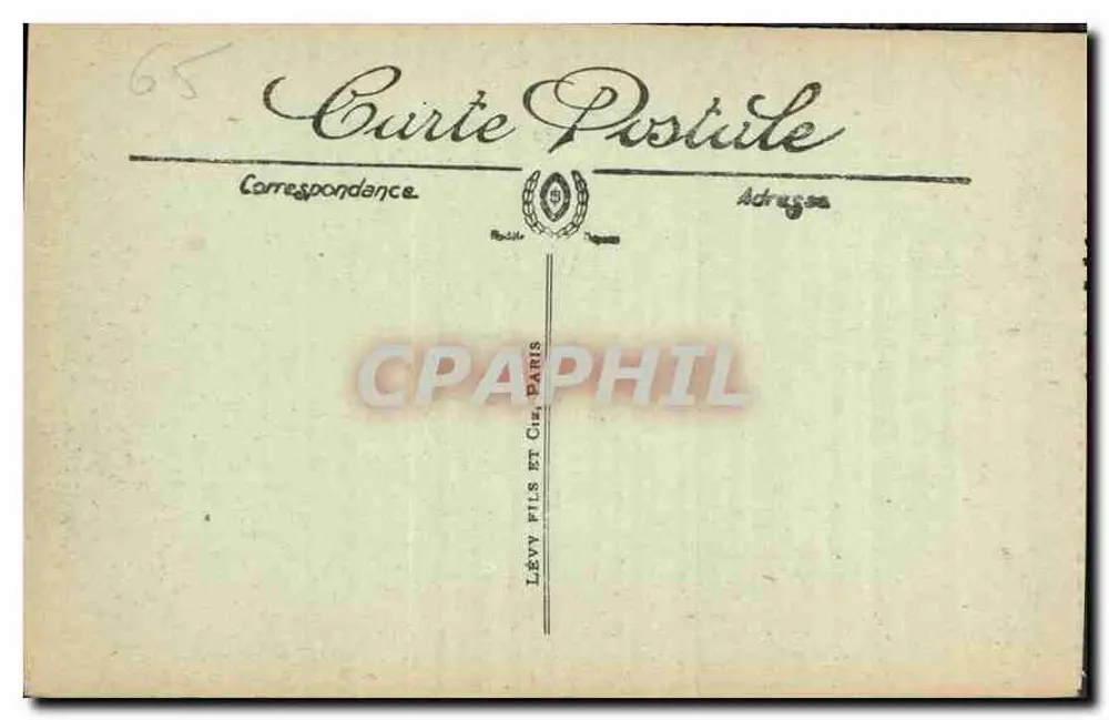 Rodovia de Pierrefitte a Cauterets — O Grande Túnel — LL. - Verso