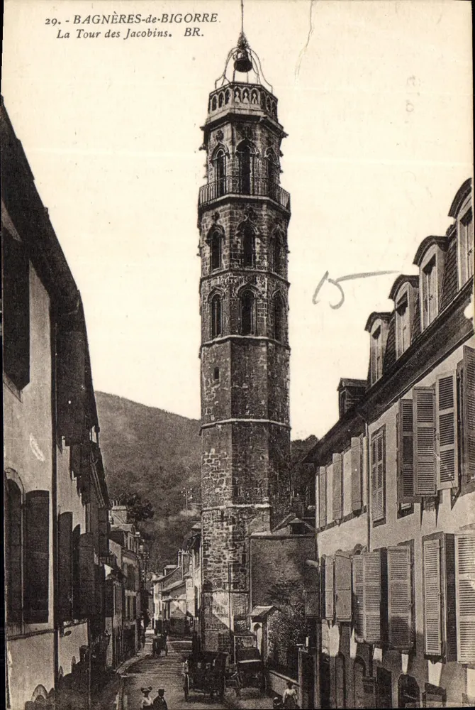 Bagnères-de-Bigorre — La Tour des Jacobins — BR. n°29 - Vorderseite