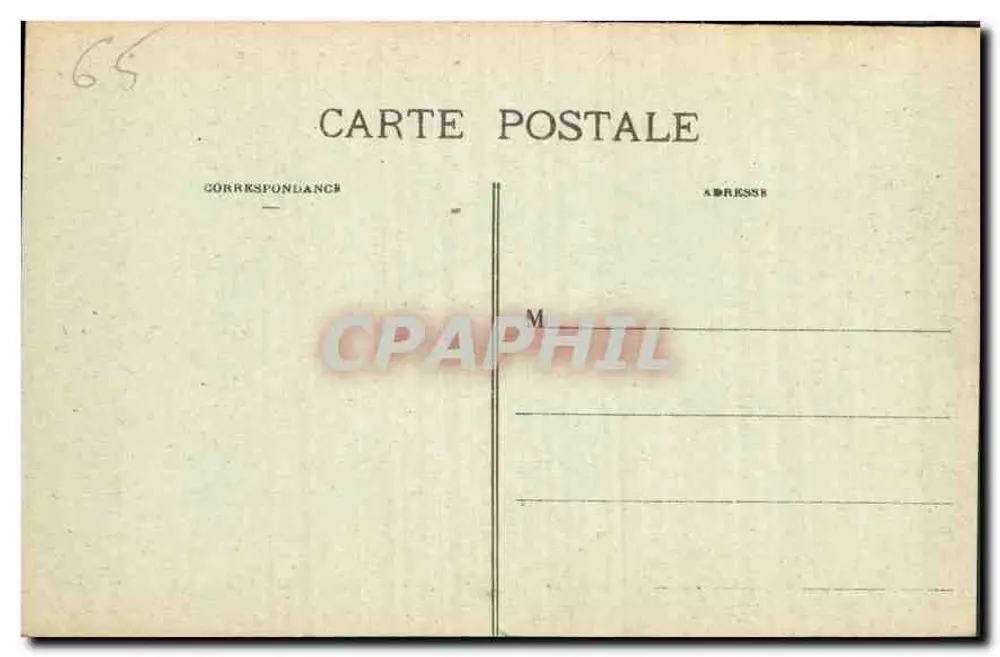 As Pirineus - Luz-Gèdre - Néouvielle — aresta sul e Pic de Campbleil — Carrache, editor, Bagnères - Verso