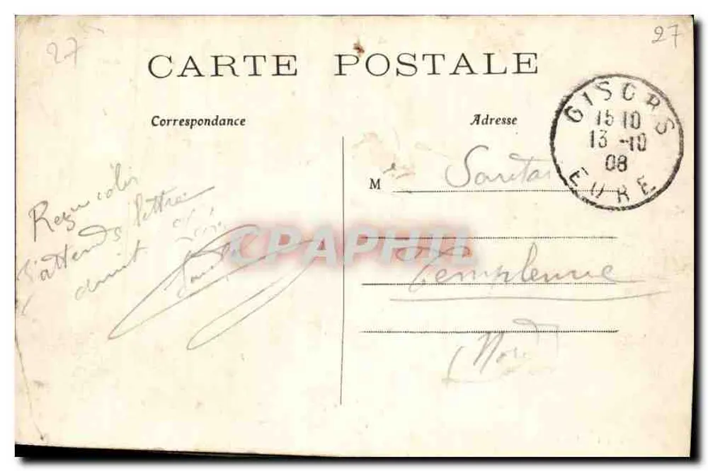Gisors — A Igreja, lado Sul — Editor Bardel - Verso