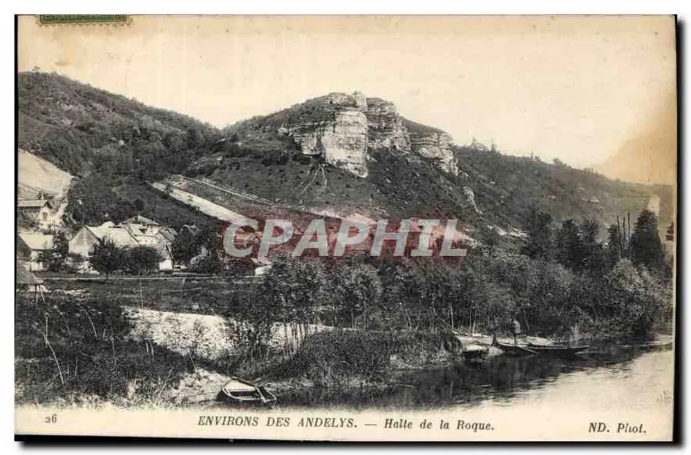 Okręgi Andelys — Halte de la Roque — ND. Piol. n°26 - Awers