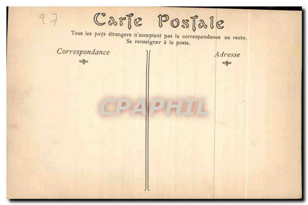 Évreux — A Nef da Catedral — ND-Phor n°17 - Verso