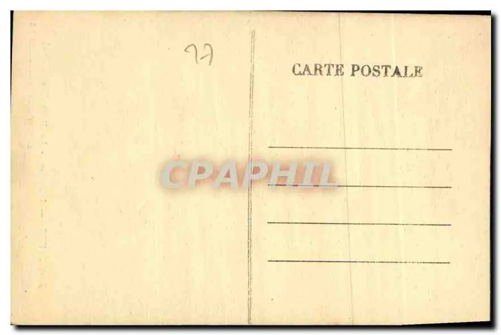 Louvières — Die Kirche — Der Hauptportal — Verlag Pantenier, Buchhändler - Rückseite