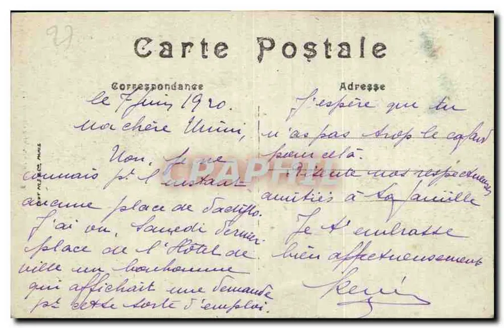 Evreux — A Flecha da Catedral — LL. n°81 - Verso