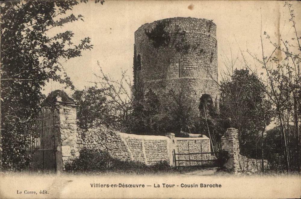 Villiers-en-Désœuvre — Die Turm — Cousin Baroche — Le Corre, Verleger - Vorderseite