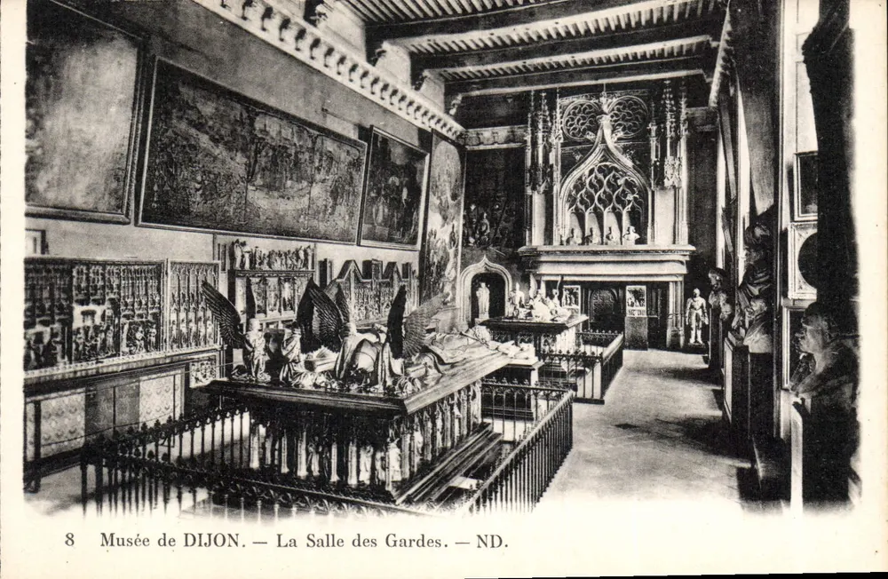 Museu de DIJON — A Sala dos Guardas — ND. - Frente