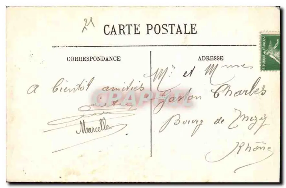 Dijon — A Casa dos Embaixadores — LL, n°88 - Verso
