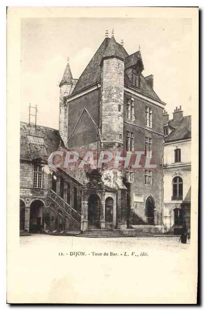 Dijon - Torre de Bar - L. V., editor - Frente
