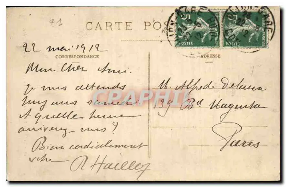 Dijon - Palast der Gerechtigkeit - Die erste Kammer — L. V., Verlag - Rückseite