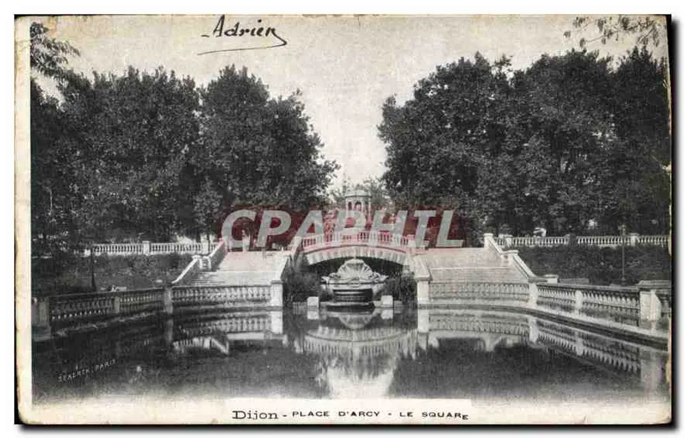 Dijon - Place d'Arcy - Le Square — Senerch Paris - Awers