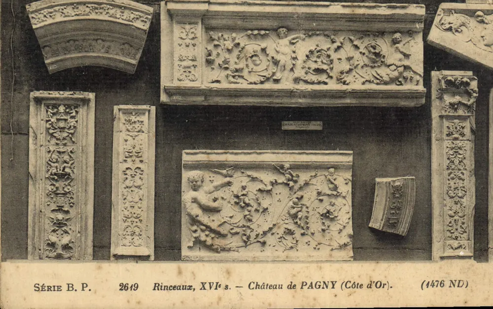 Rinceaux, 16. Jh. — Schloss PAGNY (Côte d'Or) — Serie B.P. n°2619 - Vorderseite