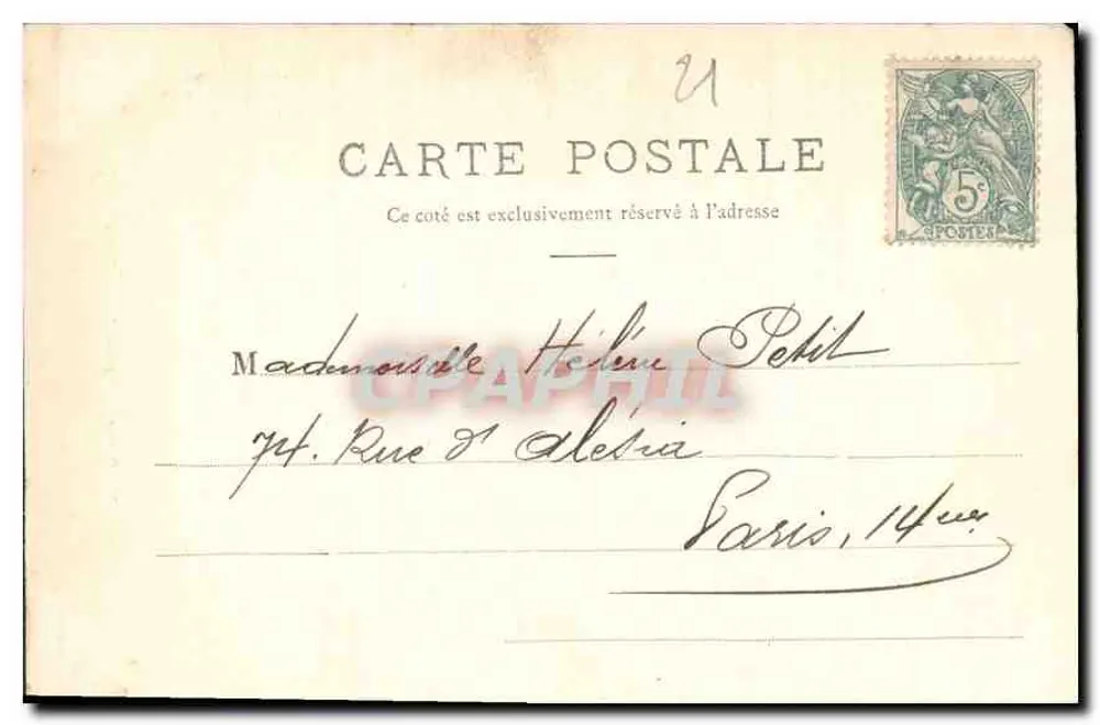 Dijon — Igreja de Nossa Senhora — Aubert, editor, 10, rue de la Liberté, Dijon - Verso