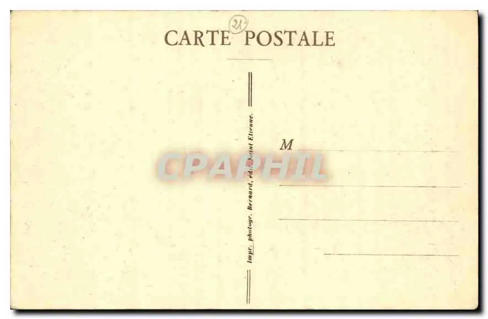Abadia de CITEAUX (Côte-d'Or) — O Calvário — Cl. F. de B. - Verso