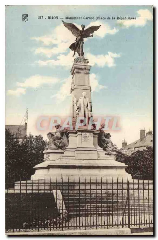 Dijon — Monument Carnot (Place de la République) — n° 317 - Frente